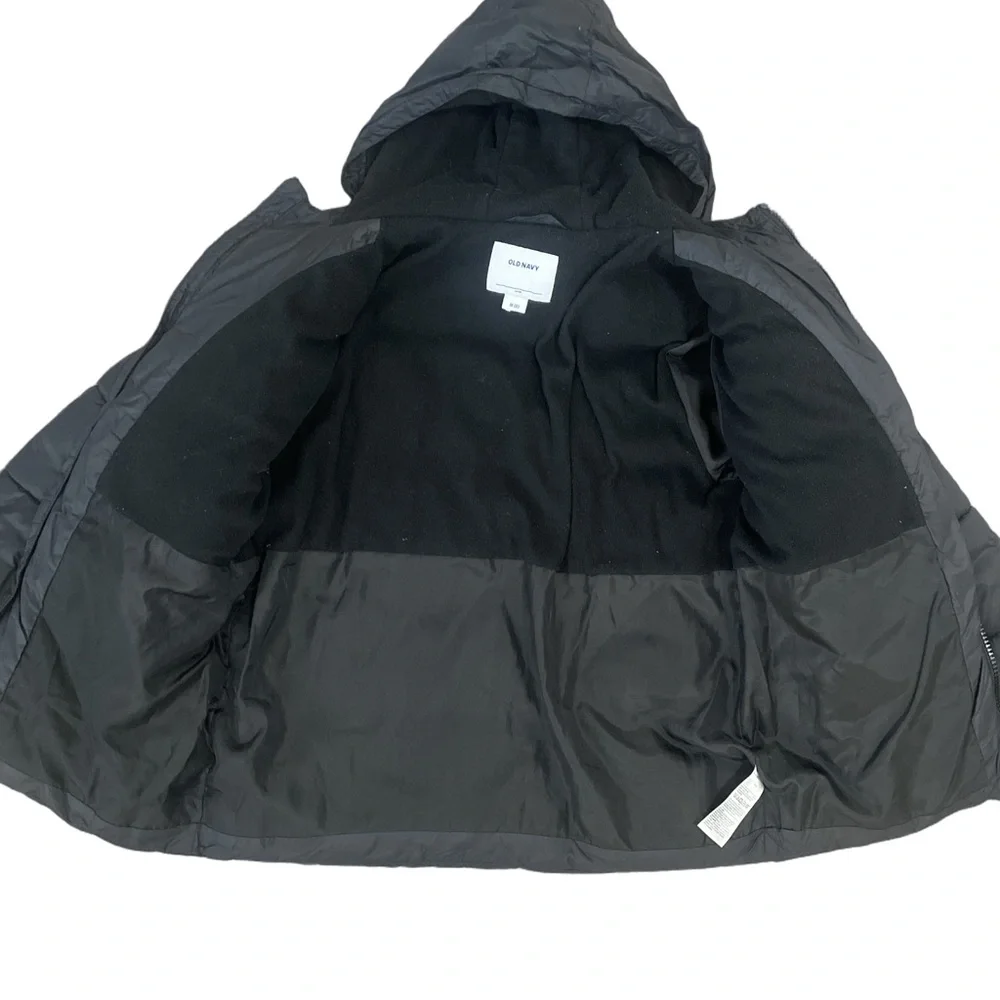 Old Navy Kids Black Puffer Jacket